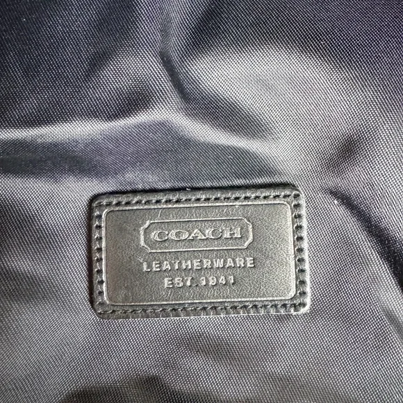 Coach Black Wool Bucket Hat